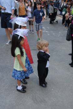 New York - Ook de kleintje doen mee