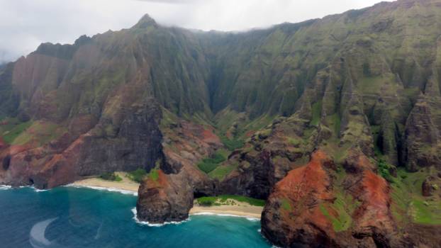 Hawaii - Napali Coast vanuit Helicopter