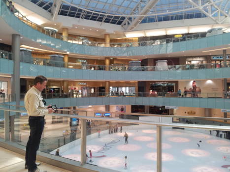 Dallas - Dallas Galleria met schaatsbaan