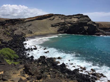 Hawaii - Green Sand Beach