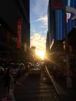 New York - New York Sunset