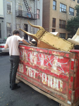 New York - vuilnisbakkenras