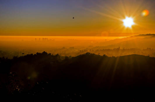 Los Angeles - Smog effect