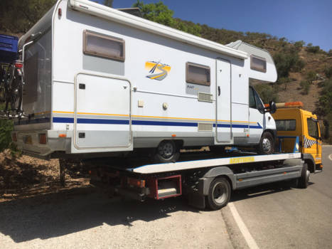 San Francisco - Pech onderweg....in the middle of nowhere...