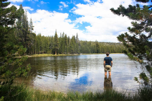 California - Dog Lake in Yosemite