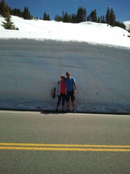 Rocky Mountains - juni 2015 niet in oostenrijk maar op de pas in de rockey mountains