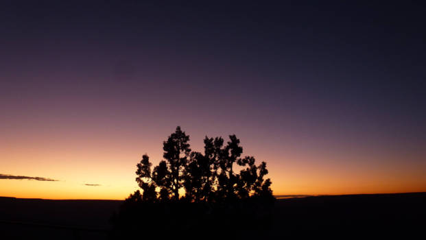 Grand Canyon National Park - Purple sunset Grand Canyon