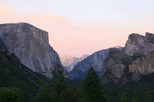 Yosemite National Park - Sunset El Capitan