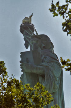 Vrijheidsbeeld - eens van een andere kant bekeken...