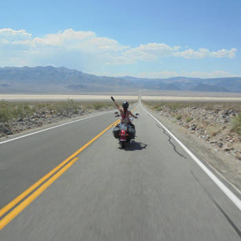 Death Valley National Park - It's not about the destination, it's about the ride. #Ultimate#Freedom#Milesofnothing
