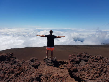 Maui - Sky is the limit (Haleakala vullaan)