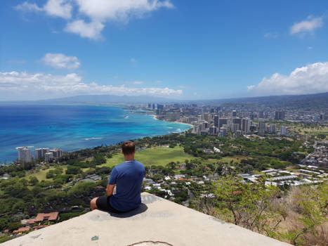 Honolulu - Overlooking Honolulu