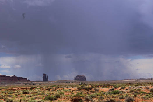 Four corners - Before the storm @ Monument Valley