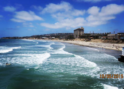 San Diego - The sound of the ocean is my favourite