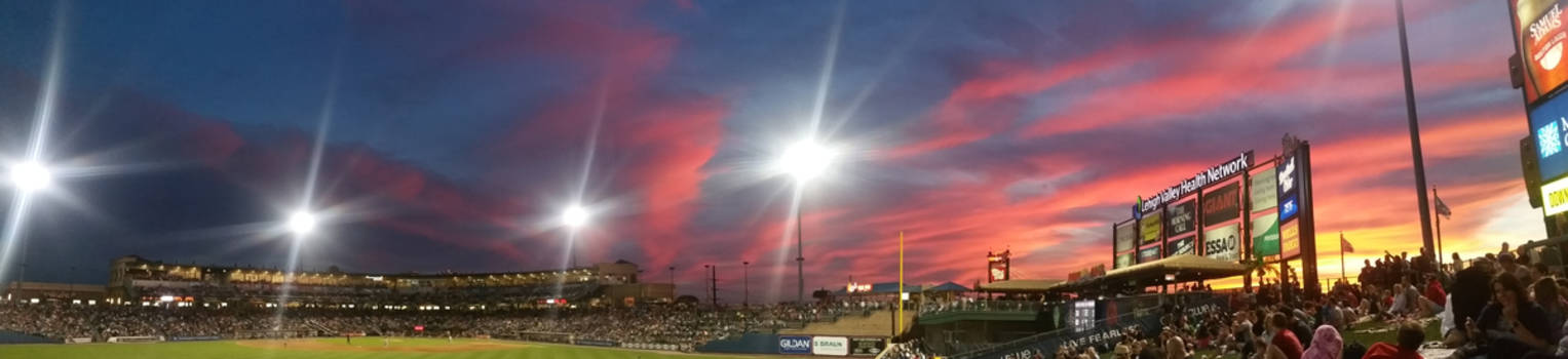 Pennsylvania - Such a struggle, watching the game or the sunset?