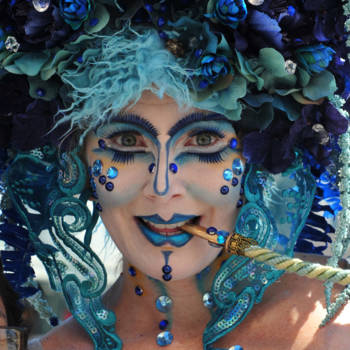 New York - Pretty Mermaid on ConeyIsland