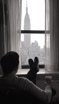 New York - Watching out over the city