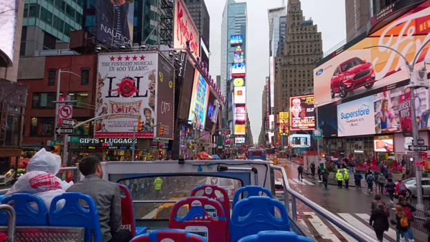 Times Square - De geweldige en kleurrijke chaos op Times Square