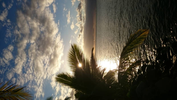 Alaska - My favourite time of day on holidays! This one a gorgeous sunset in Fiji!