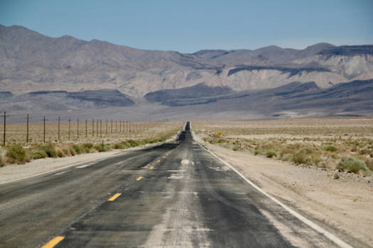 California - On the Road to Death valley