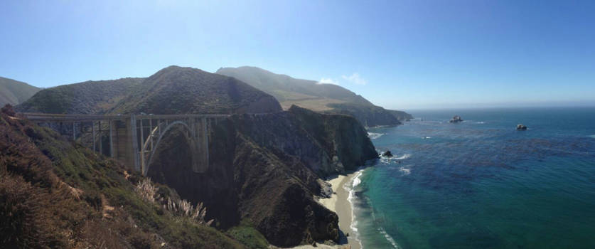 California - Big Sur op Highway 1