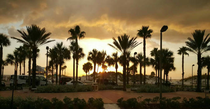 Stranden Florida - Sunset Clearwater Beach, Florida