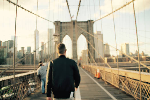 New York - | What we all want in life: to travel, fall in love and be happy | - Brooklyn Bridge