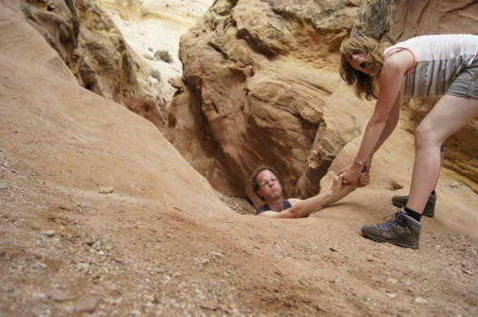 Utah - Loodzware hike ;-)