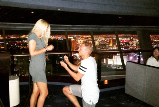 Las Vegas - Verloofd op grote hoogte