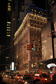 New York - New York by night