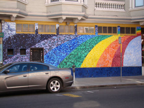 New York - Kunstwerk in San Francisco