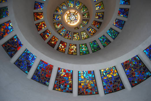 Dallas - Plafond Thanksgiving Chapel, Dallas