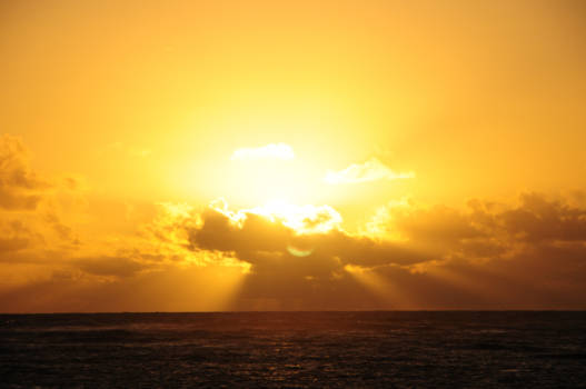 Kauai - Sunrise in Kapaa