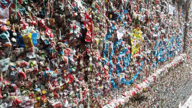 Seattle - The Gum wall in Seattle