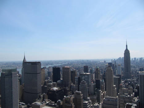 New York - Skyline vanaf Rockefeller Center