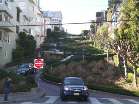 California - Lombardstreet San Fransisco