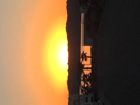 California - Sunset havasu lake