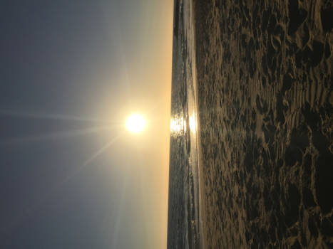 Los Angeles - Zonsondergang new port beach los Angeles