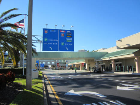 Florida - Aankomst op vliegveld