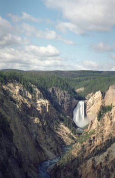 Yellowstone National Park - Yellowstone Falls