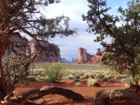 Colorado - Romantisch doorkijkje Monument Valley