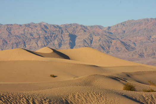 Death Valley National Park - Het gouden uur