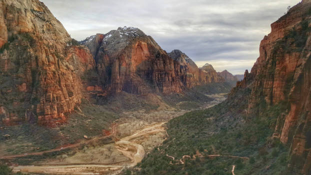 Zion National Park - On top of Angels Landing