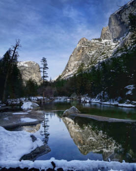 Yosemite National Park - Travel tip #1: visit lakes referred to as "mirror", always!