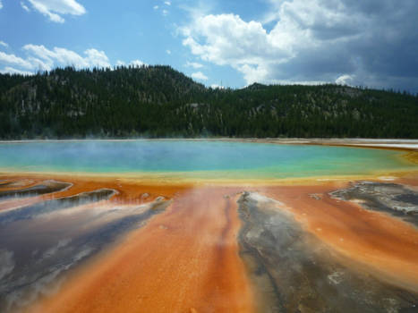 Yellowstone National Park - Met open mond