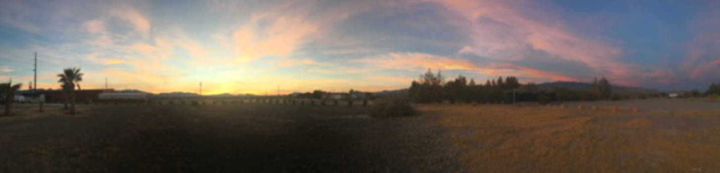 Death Valley National Park - Zonsondergang Pahrump (Death valley)