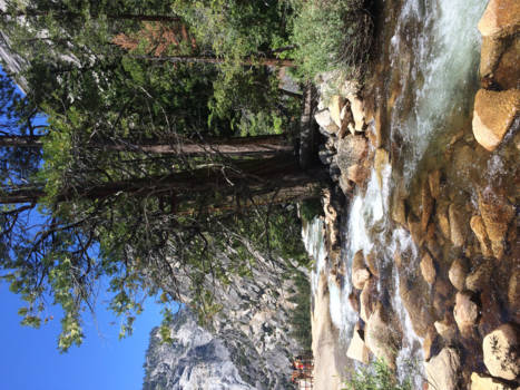 Yosemite National Park - Gehiked naar de top: The Mist Trail (Vernal & Nevada Falls)