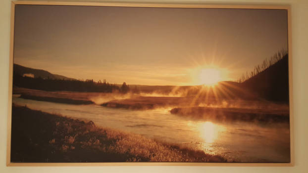 Yellowstone National Park - Ochtend glorie