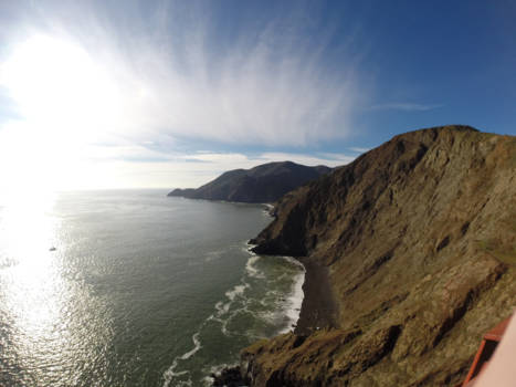 San Francisco - Golden view from the Golden Gate