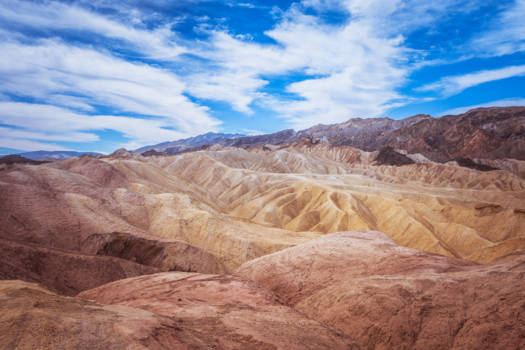 Yellowstone National Park - Death Valley, Zabriskie Point